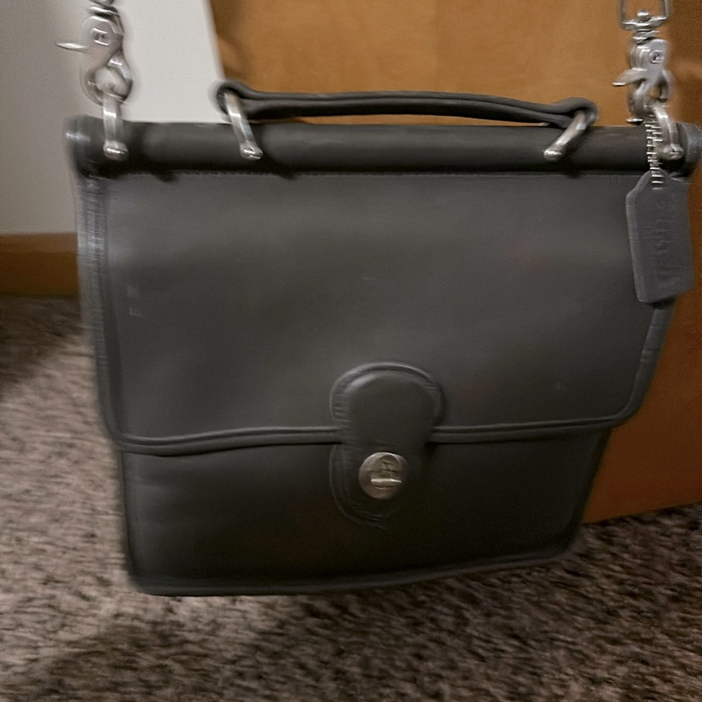 Vintage Coach Chocolate Brown Willis Crossover